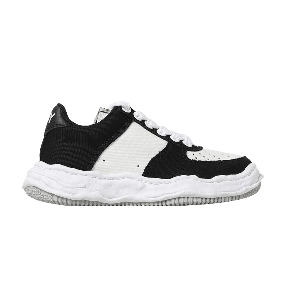 Maison Mihara Yasuhiro Wayne OG Sole Canvas Low Black White - Im Your Wardrobe