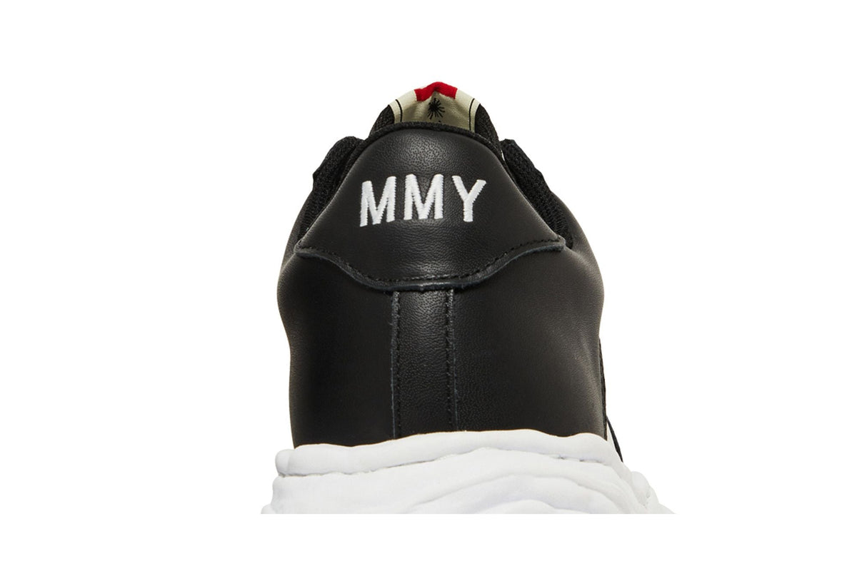 Maison Mihara Yasuhiro Wayne OG Sole Leather Low Black - Im Your Wardrobe