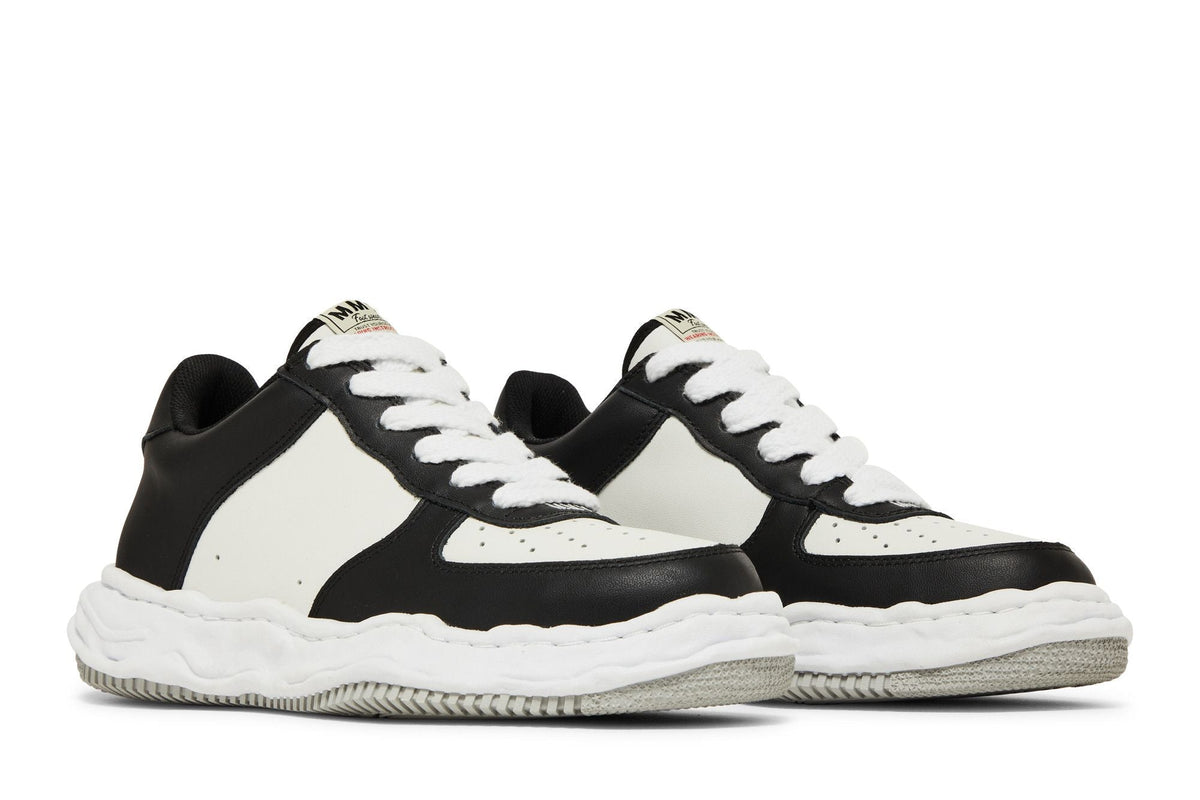 Maison Mihara Yasuhiro Wayne OG Sole Leather Low Black - Im Your Wardrobe
