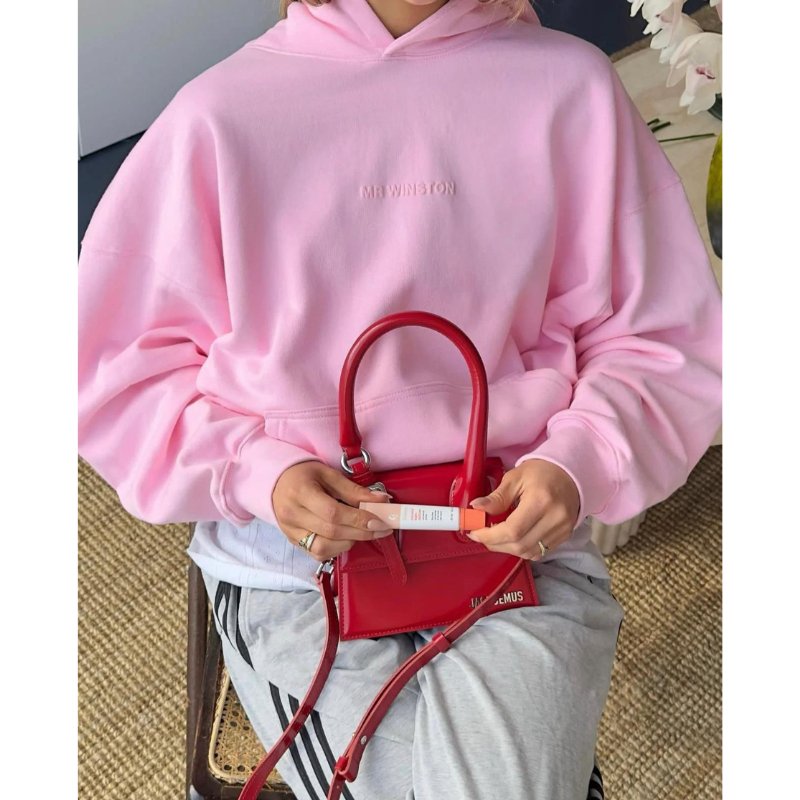 Mr Winston - Puff Hooded Sweat (Baby Pink) - Im Your Wardrobe