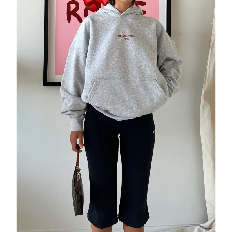 Mr Winston - Puff Hooded Sweat 'Costanza Edition' (Cherry) - Im Your Wardrobe