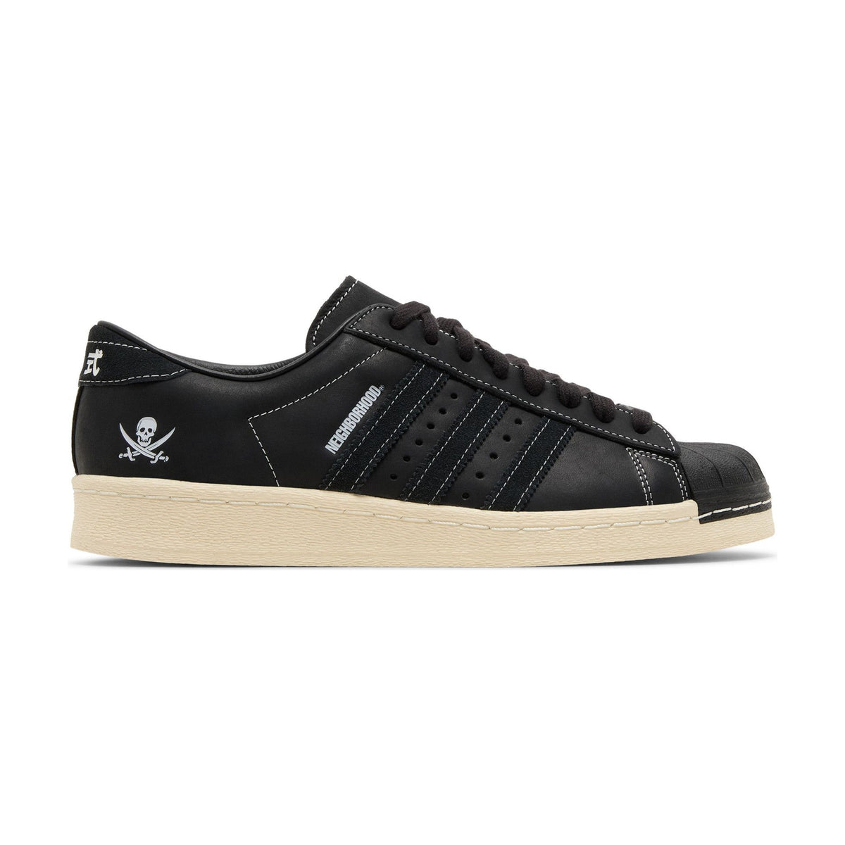Neighborhood x adidas Superstar 2005 Core Black front