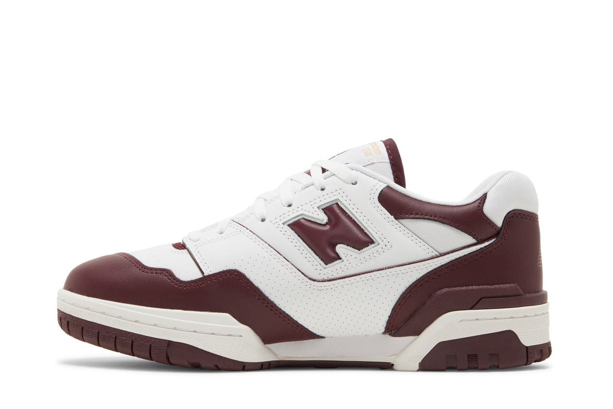 New Balance 550 White Burgundy - Im Your Wardrobe