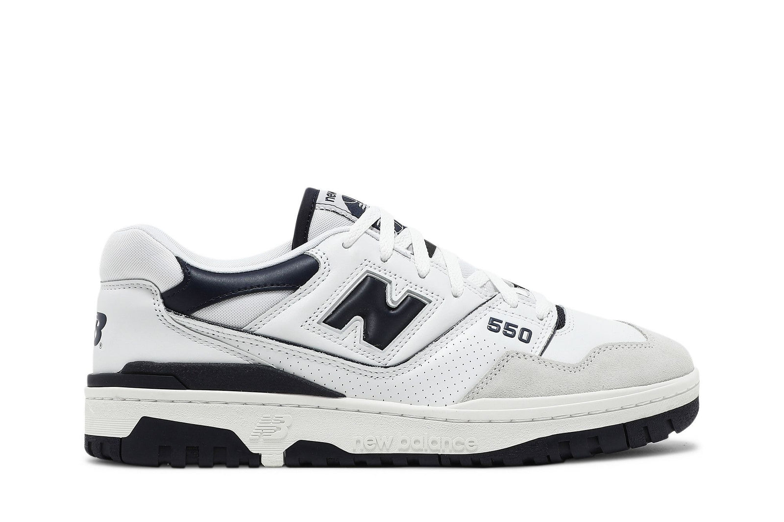 New Balance 550 White Navy - Im Your Wardrobe