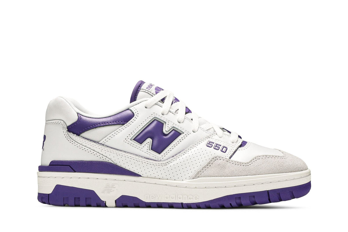 New Balance 550 White Purple - Im Your Wardrobe