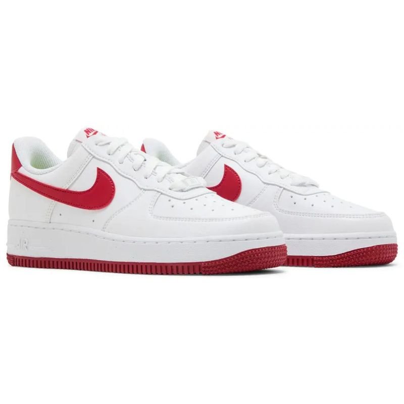 Nike Air Force 1 Low &#39;07 Next Nature White Volt Gym Red (Women&#39;s) - Im Your Wardrobe