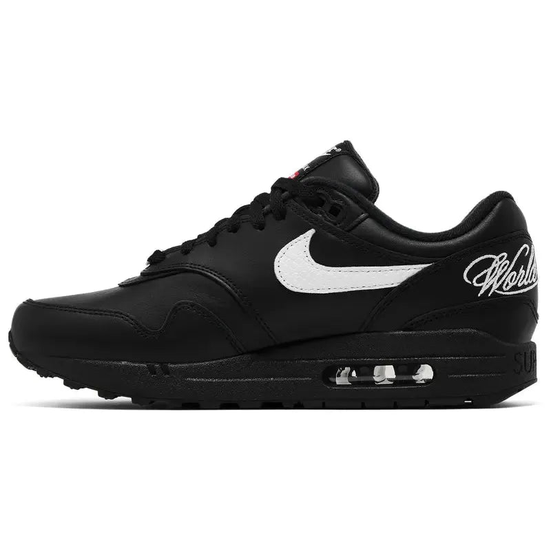 Nike Air Max 1 '87 SP x Supreme 'Black White' (SS25) - Im Your Wardrobe