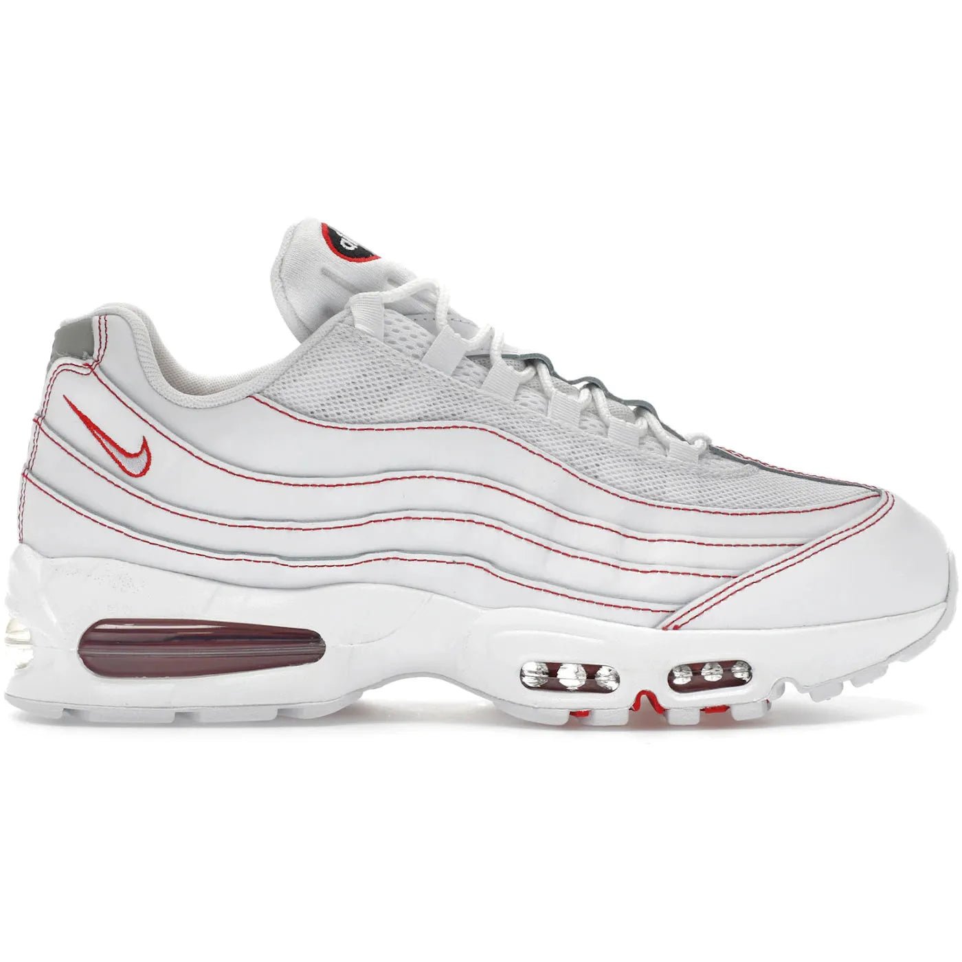 Nike Air Max 95 OG Big Bubble White University Red - Im Your Wardrobe