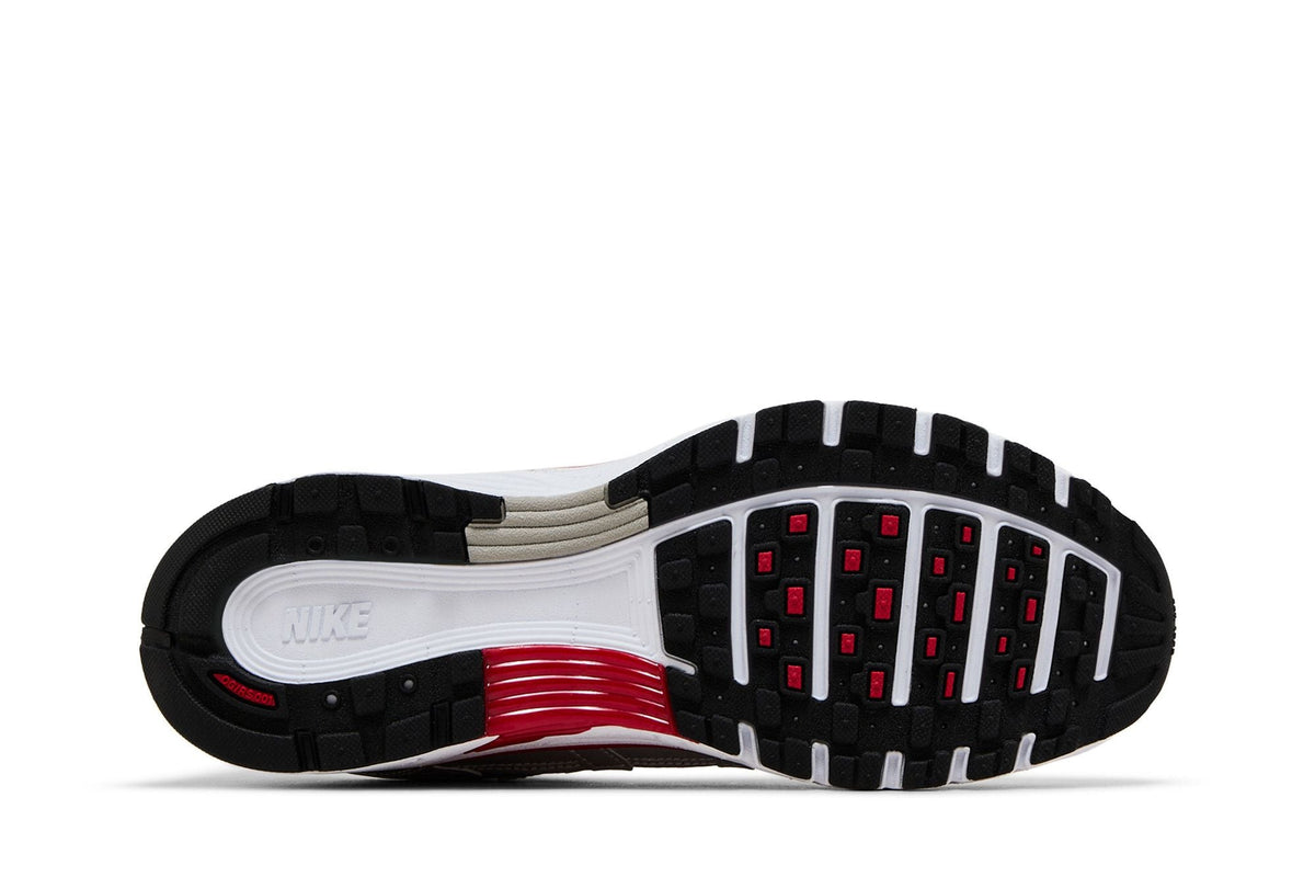 Nike P-6000 Metallic Silver Gym Red - Im Your Wardrobe