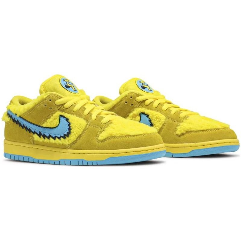 Nike SB Dunk Low Grateful Dead Bears Opti Yellow - Im Your Wardrobe