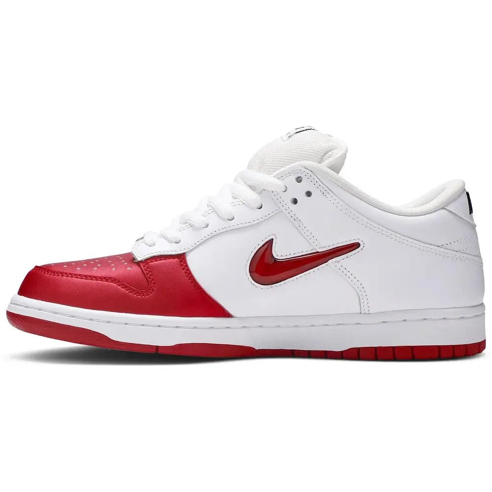 Nike SB Dunk Low Supreme Jewel Swoosh Red