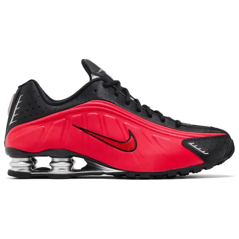 Nike Shox R4 University Red Black Metallic Silver - Im Your Wardrobe