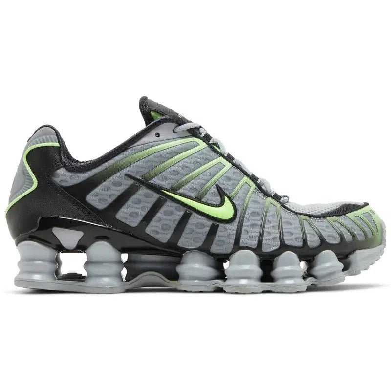 Nike Shox TL Wolf Grey Lime Blast