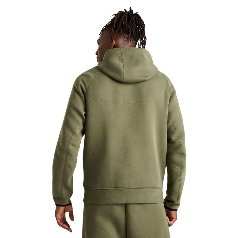 Nike Sportswear Tech Fleece Windrunner Full - Zip Hoodie Medium Olive/Black - Im Your Wardrobe