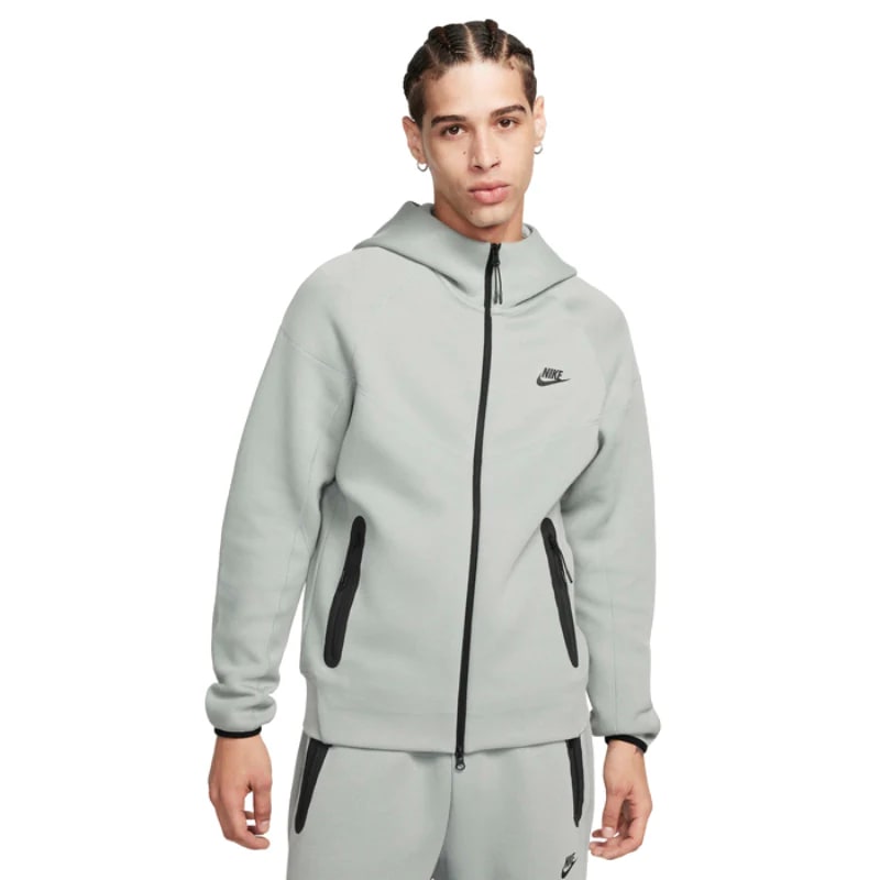 Nike Sportswear Tech Fleece Windrunner Hoodie - Mica Green/Black - Im Your Wardrobe