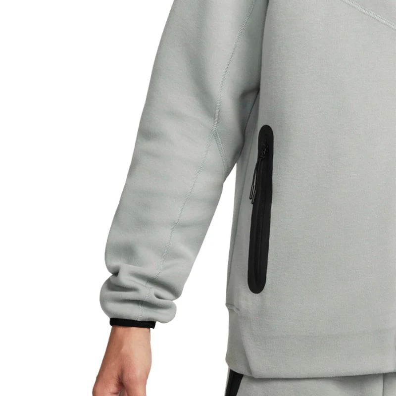 Nike Sportswear Tech Fleece Windrunner Hoodie - Mica Green/Black - Im Your Wardrobe