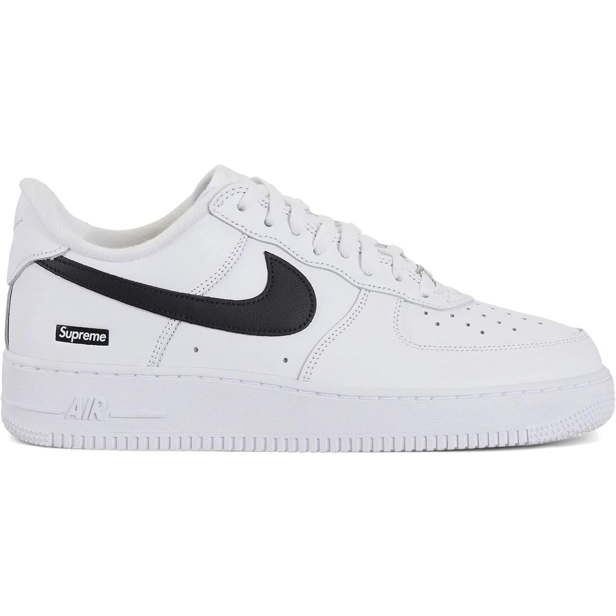 Nike Supreme x Air Force 1 Low &#39;Box Logo - White Black&#39; - Im Your Wardrobe