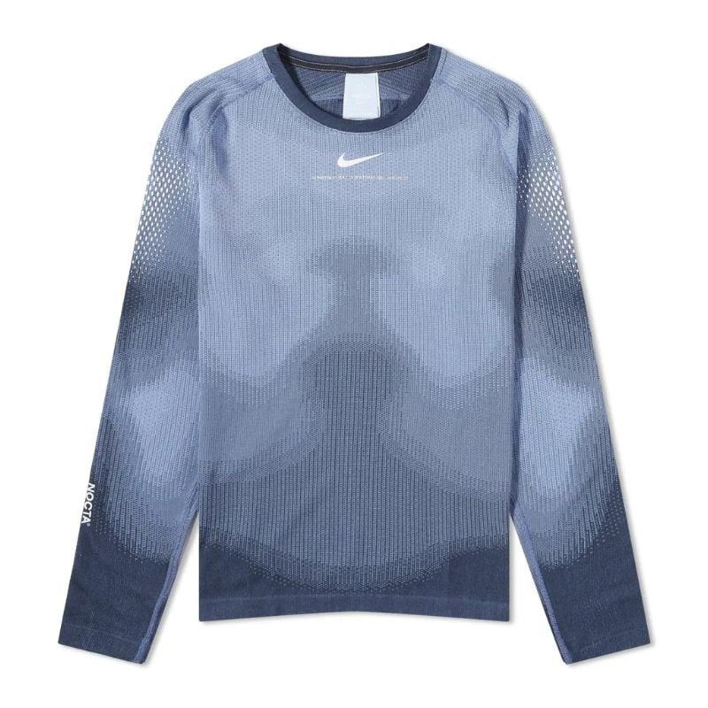 Nike x NOCTA NRG Knit Long Sleeve Top Cobalt Bliss/Dark Obsidian - Im Your Wardrobe