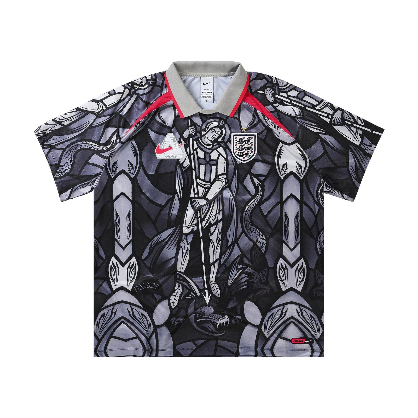 Nike x Palace World Cup Football Jersey England Grey front