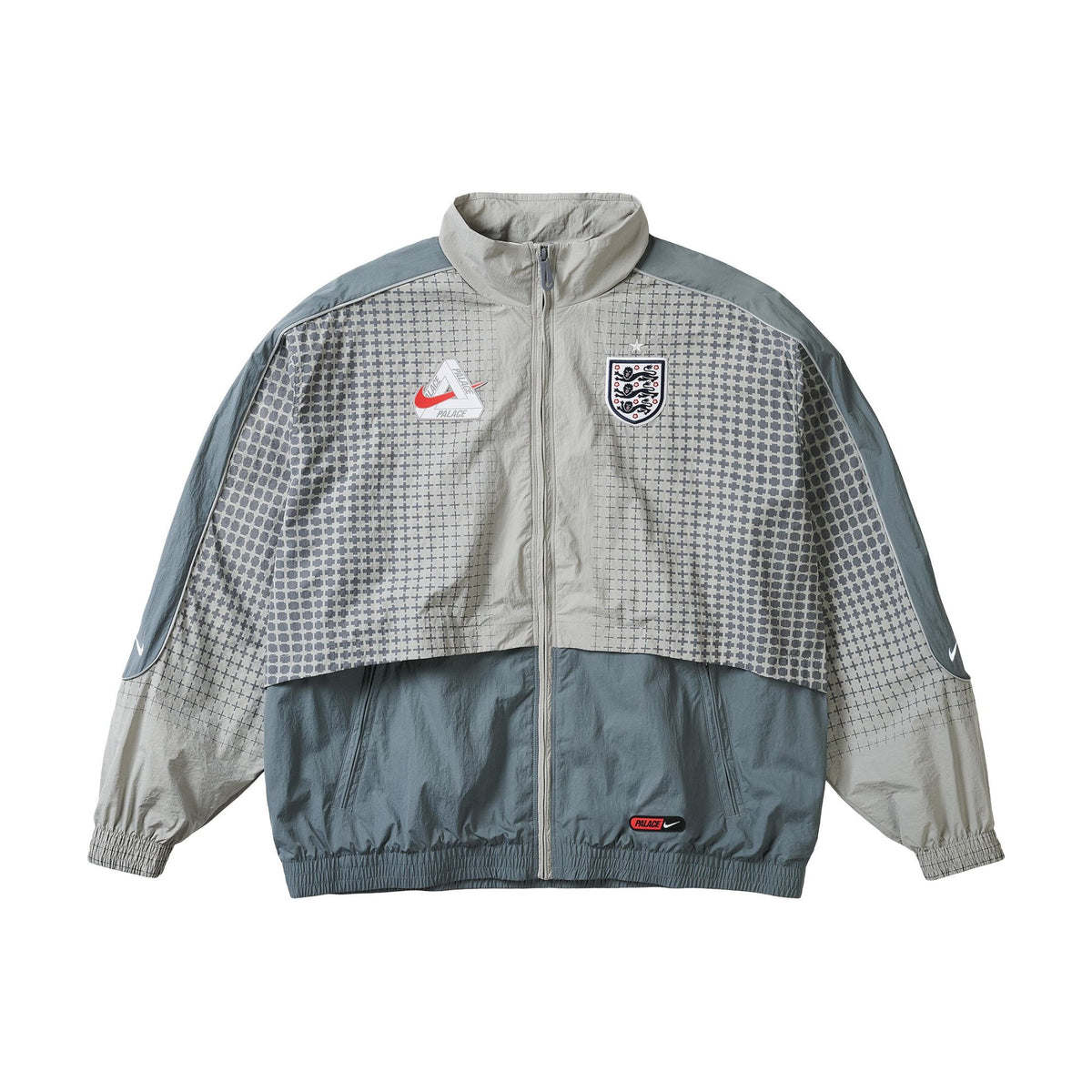 Nike x Palace World Cup Tracksuit Jacket England Grey front