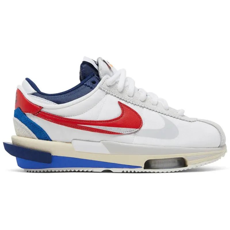 Nike Zoom Cortez SP Sacai 'White University Red Blue' - Im Your Wardrobe