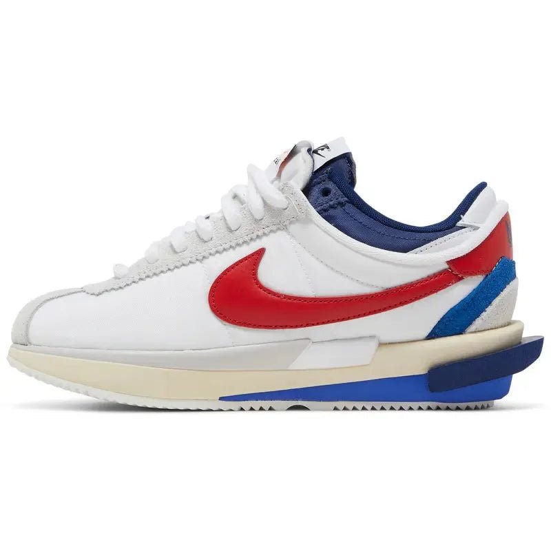 Nike Zoom Cortez SP Sacai 'White University Red Blue' - Im Your Wardrobe