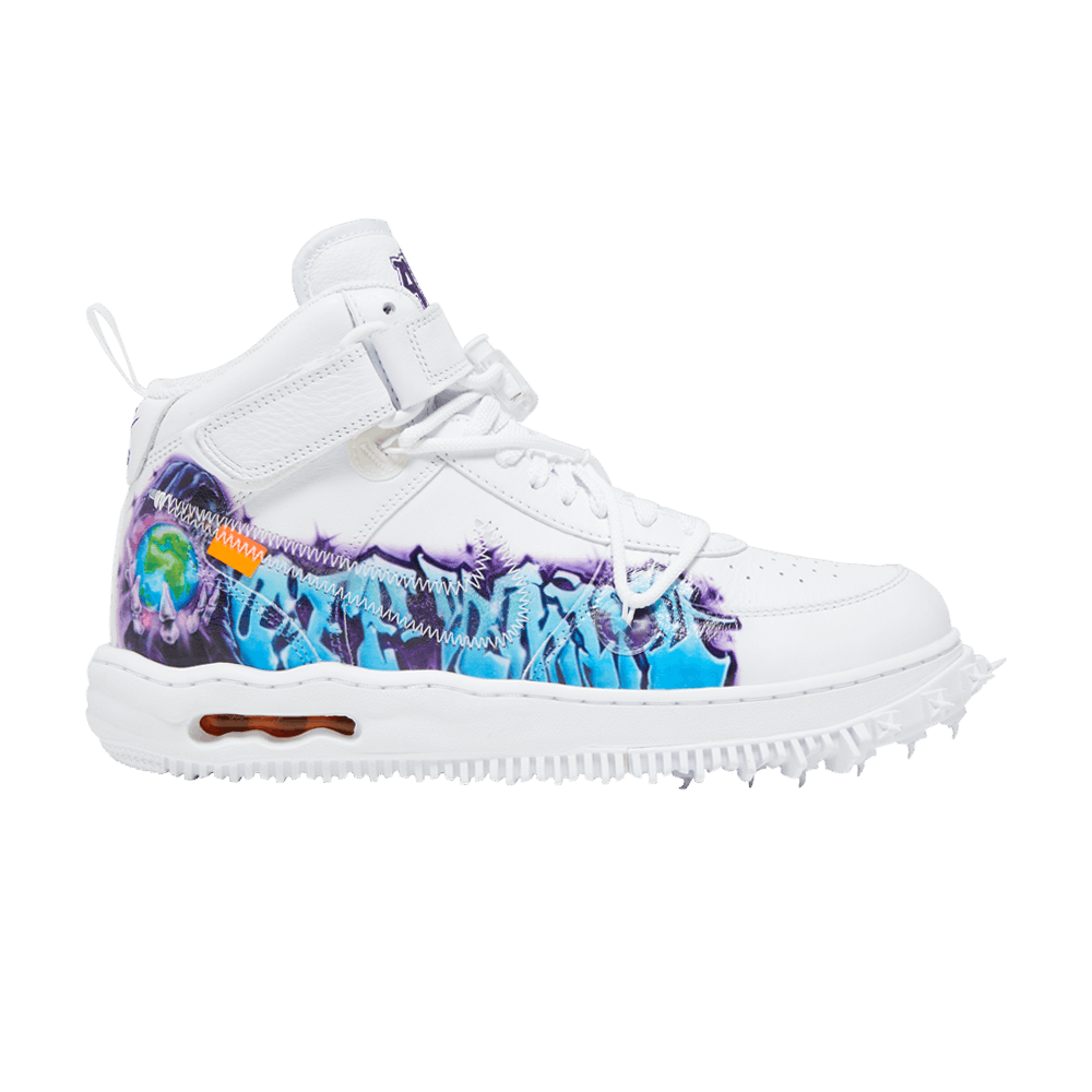 Off-White x Nike Air Force 1 Mid SP Leather Graffiti - Im Your Wardrobe