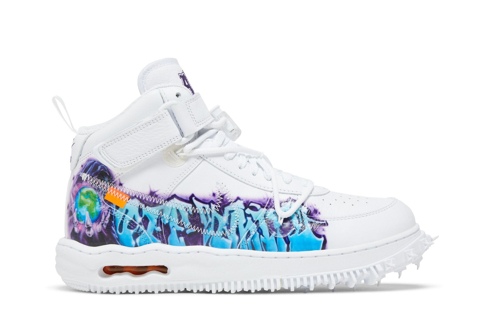 Off-White x Nike Air Force 1 Mid SP Leather Graffiti - Im Your Wardrobe