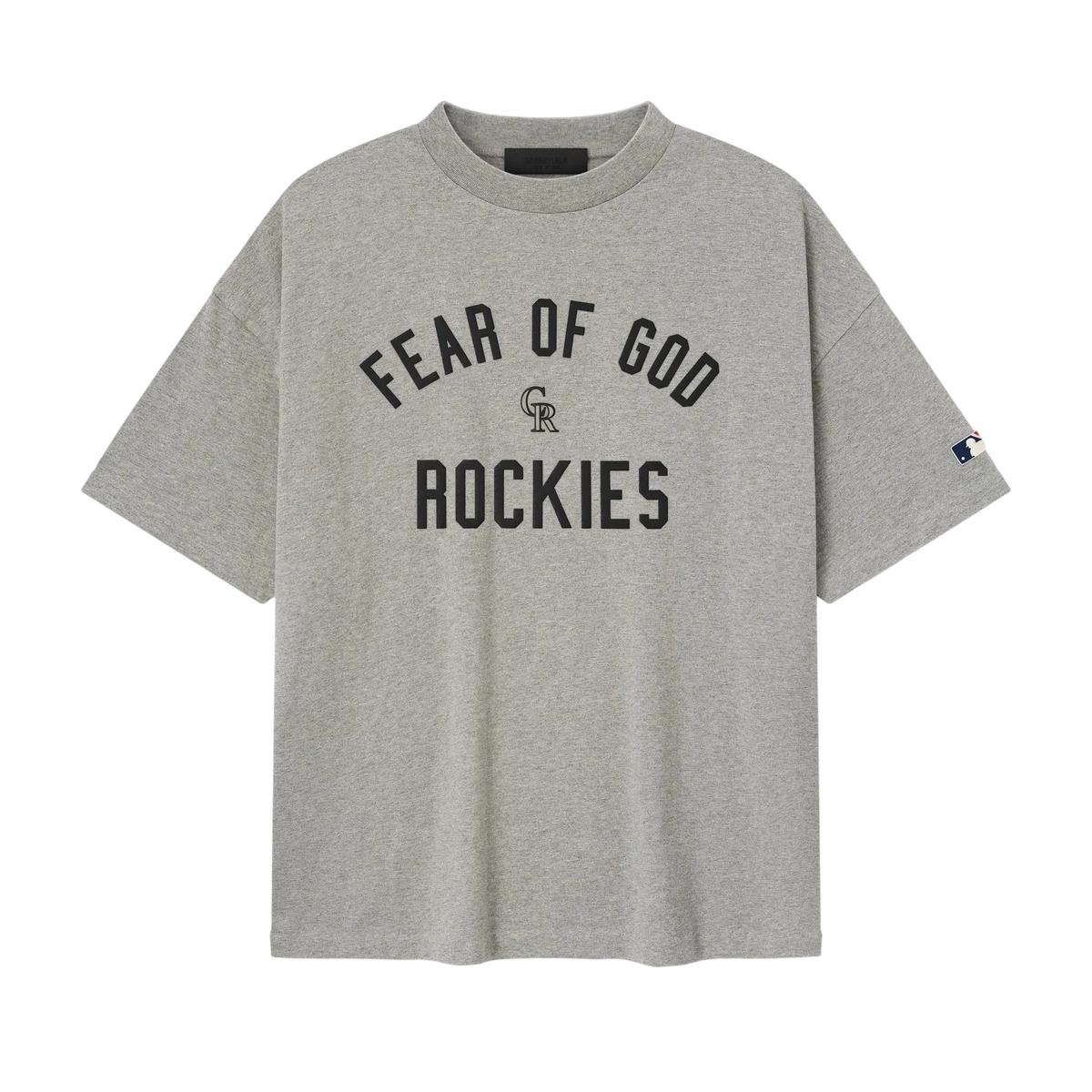 Fear of God Essentials Rockies 90s Tee Concrete Heather