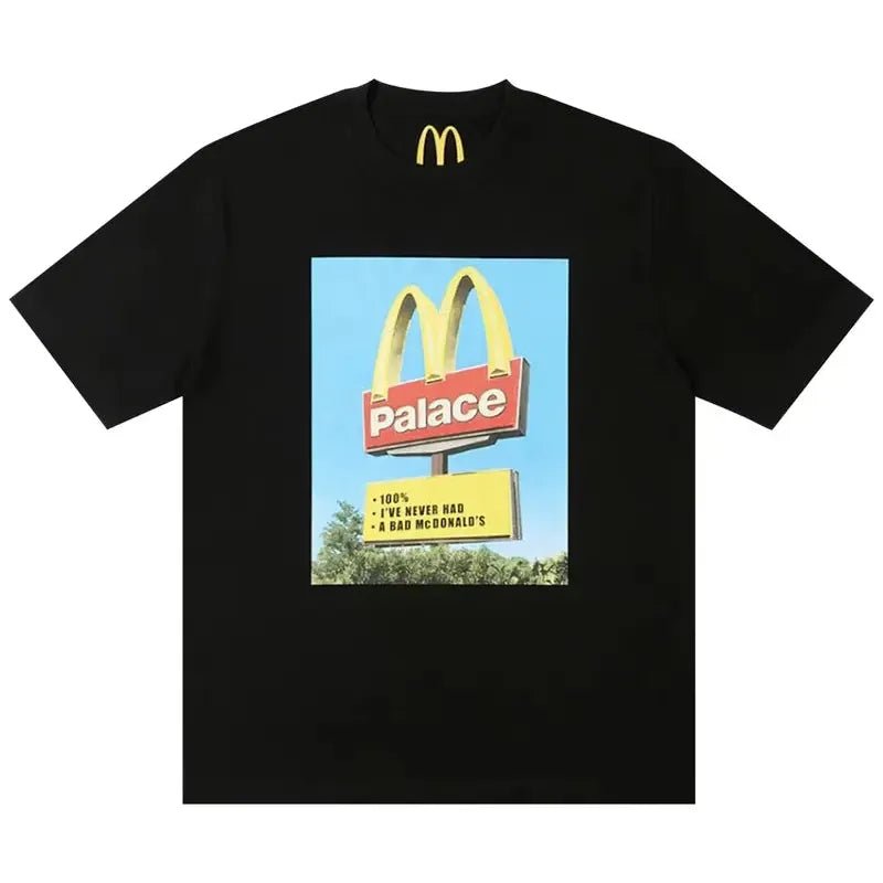 Palace x McDonald&#39;s Sign T-Shirt &#39;Black&#39; - Im Your Wardrobe