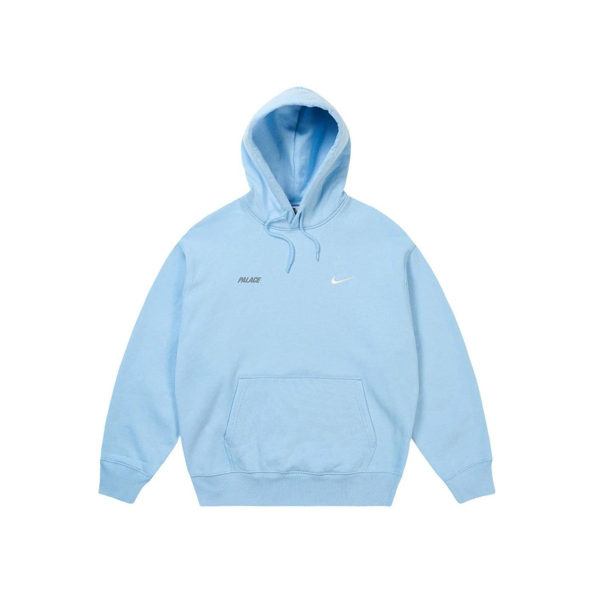 Palace x Nike Font Swoosh Hoodie Sky Blue - Im Your Wardrobe