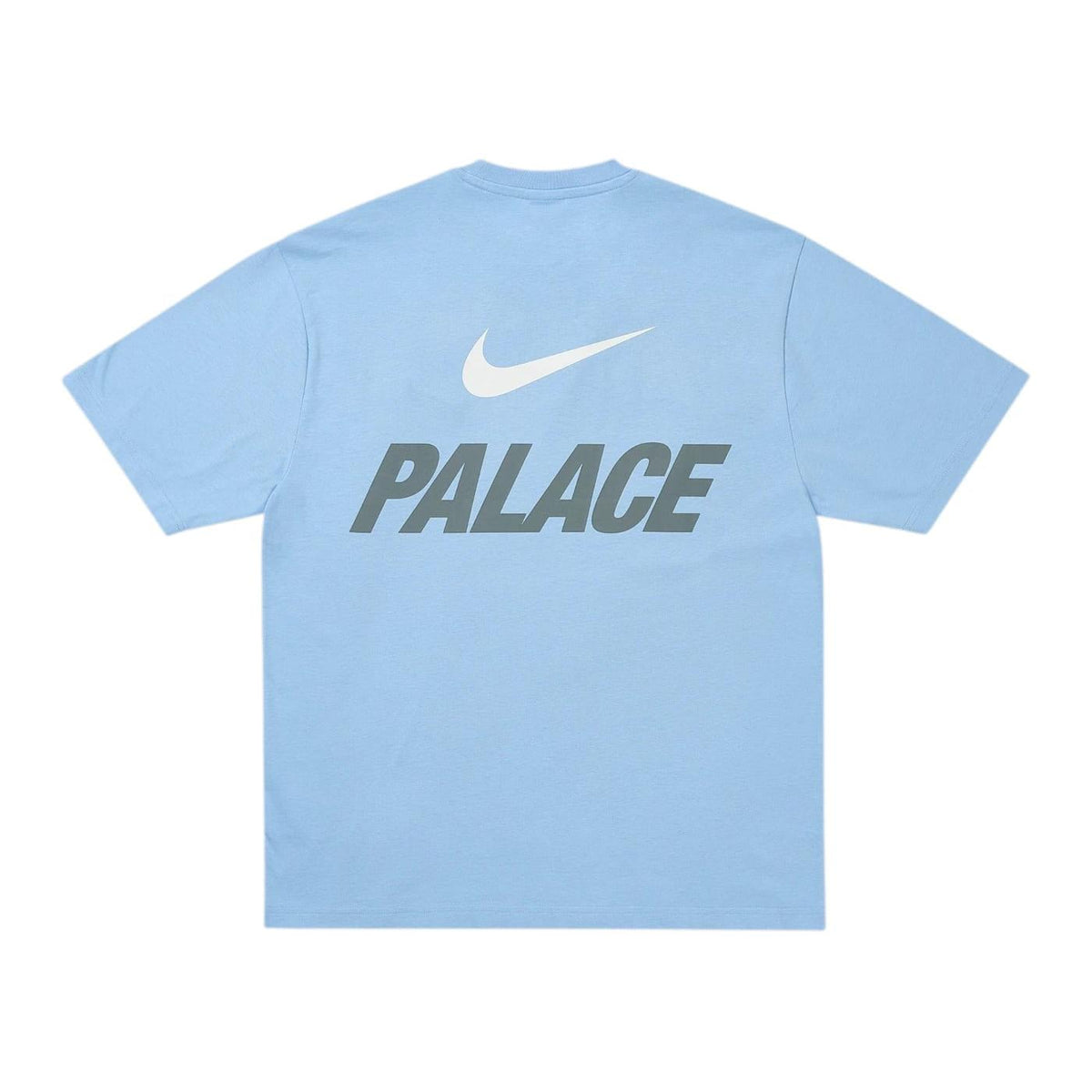 Palace x Nike Font Swoosh T-shirt Sky Blue - Im Your Wardrobe