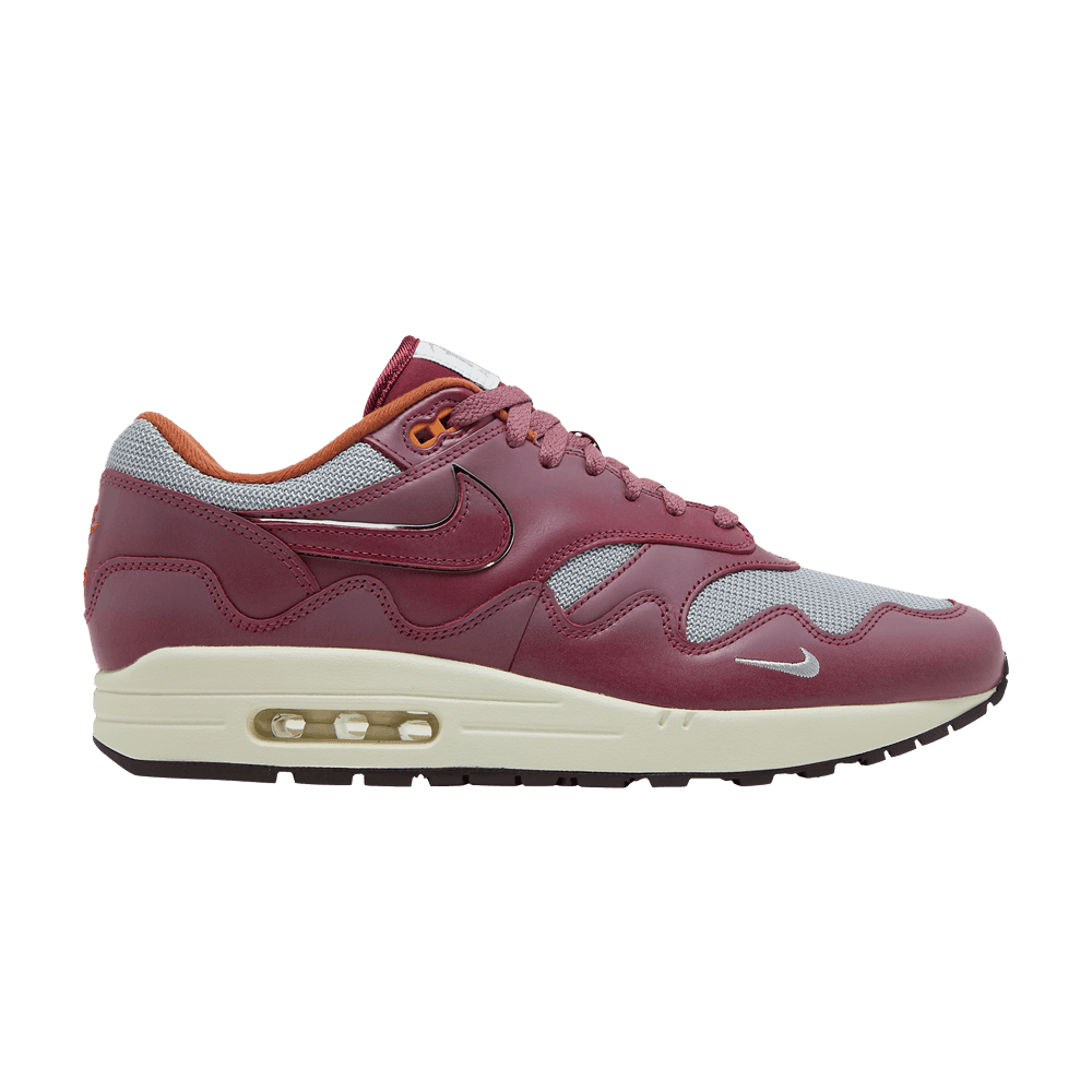 Patta x Nike Air Max 1 Rush Maroon - Im Your Wardrobe