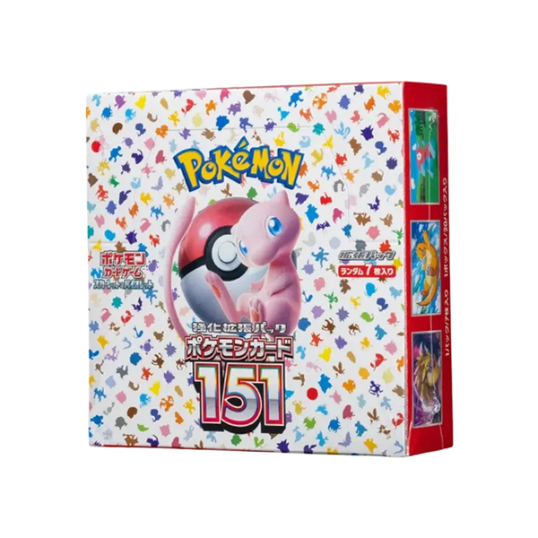 Pokémon 151 Booster Box (Japanese) - Im Your Wardrobe