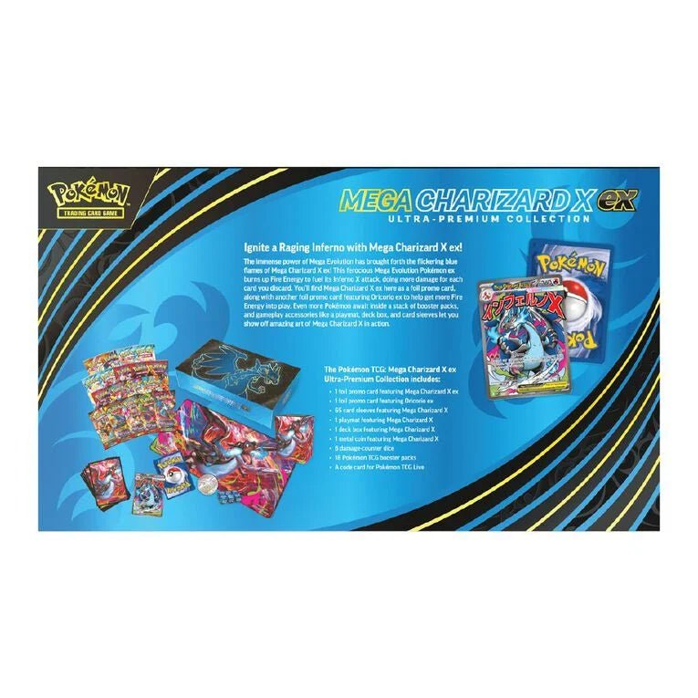 Pokemon Charizard X ex Ultra - Premium Collection 2025 Pokémon Mega Evolution - Im Your Wardrobe
