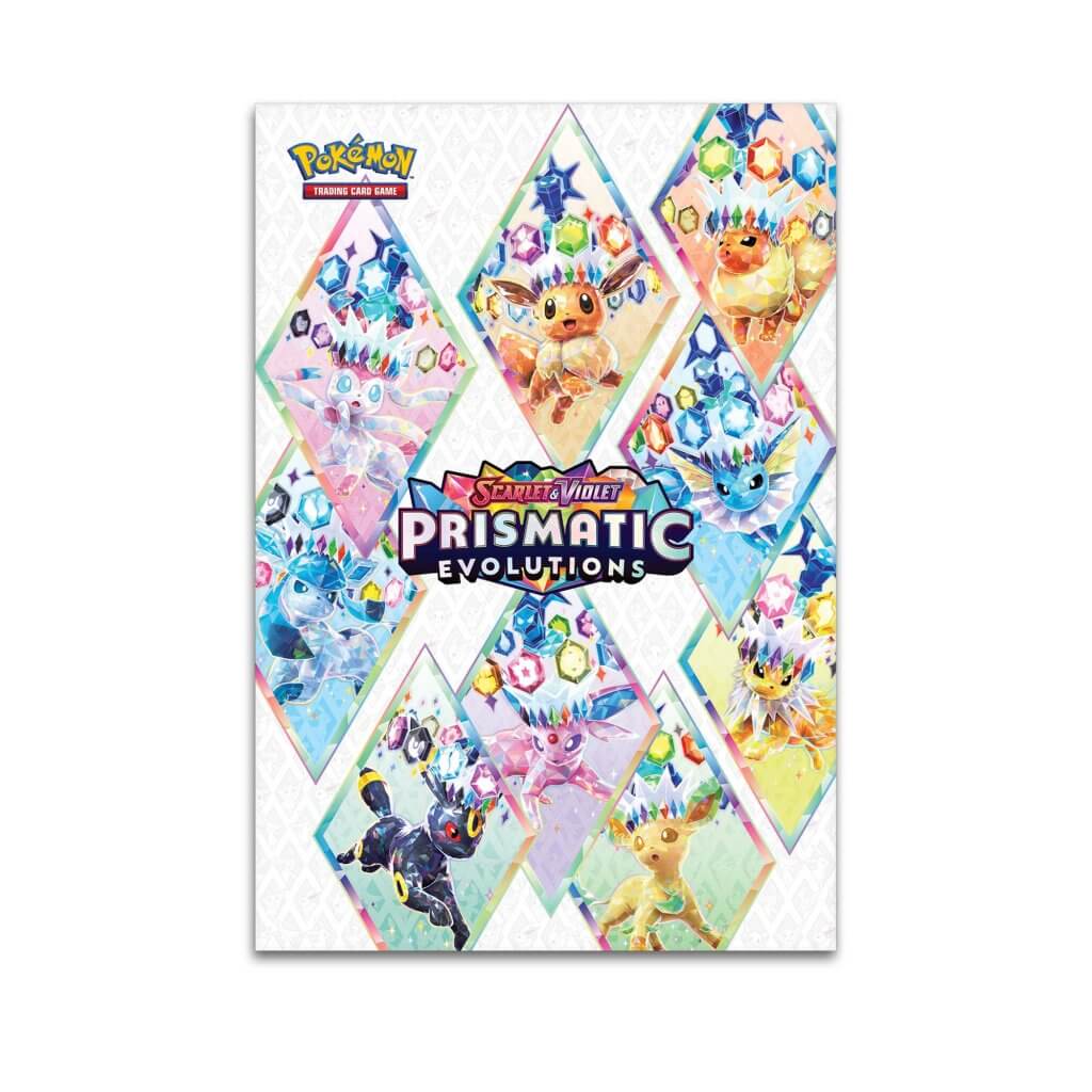 Pokemon Prismatic Evolutions Poster Collection Pokémon Scarlet & Violet (x1 Lot) - Im Your Wardrobe