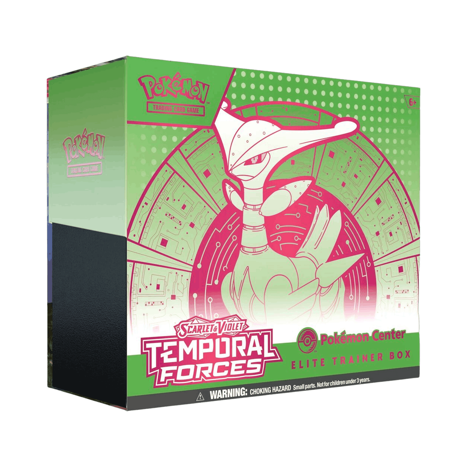 Pokémon Scarlet & Violet Temporal Forces Elite Trainer Box (Pokémon Center) 'Iron Leaves' - Im Your Wardrobe