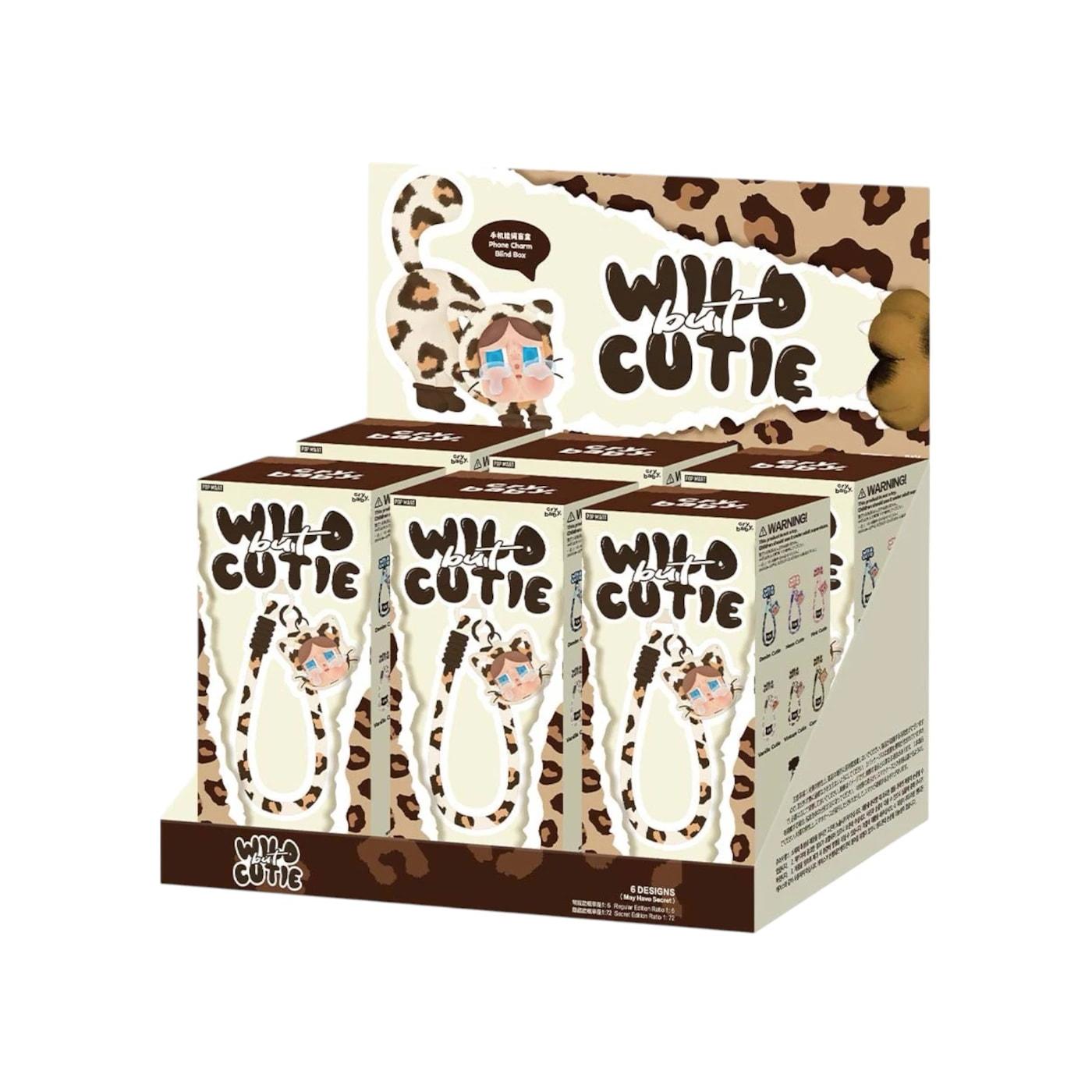 Pop Mart Crybaby Wild but Cutie Series Phone Charm Sealed Case (6 Blind Box)