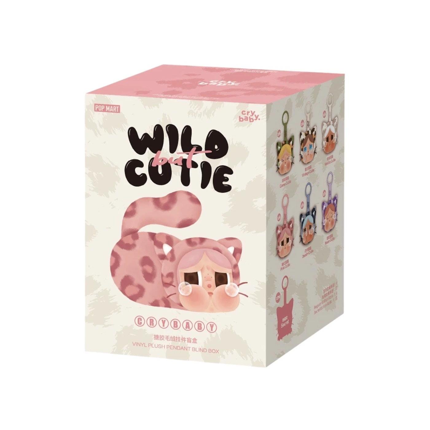 Pop Mart CRYBABY Wild but Cutie Series Vinyl Plush Pendant Single Blind Box - Im Your Wardrobe