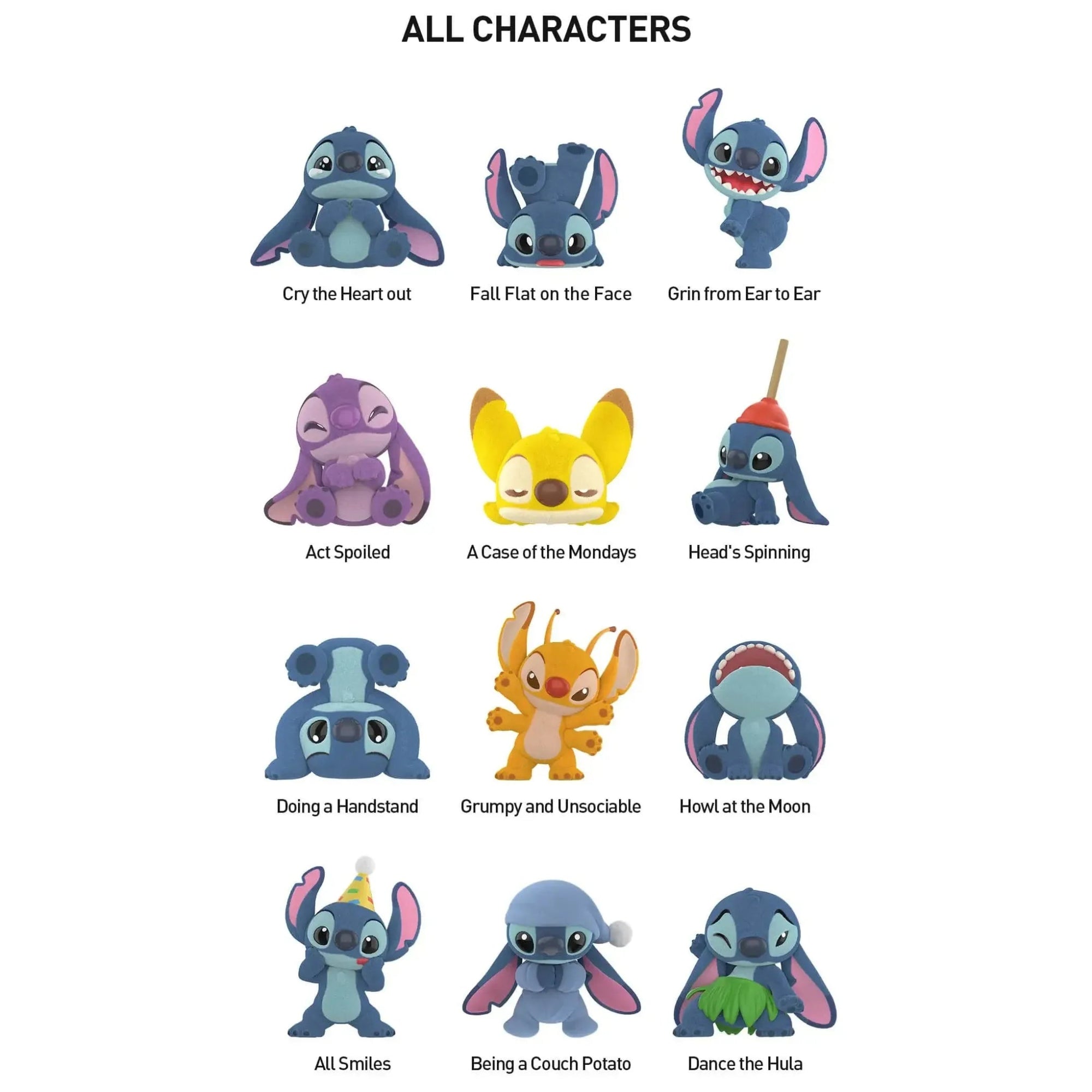 Pop Mart Disney Stitch Little Emotions Series Figure Sealed Case (12 Blind Box)
