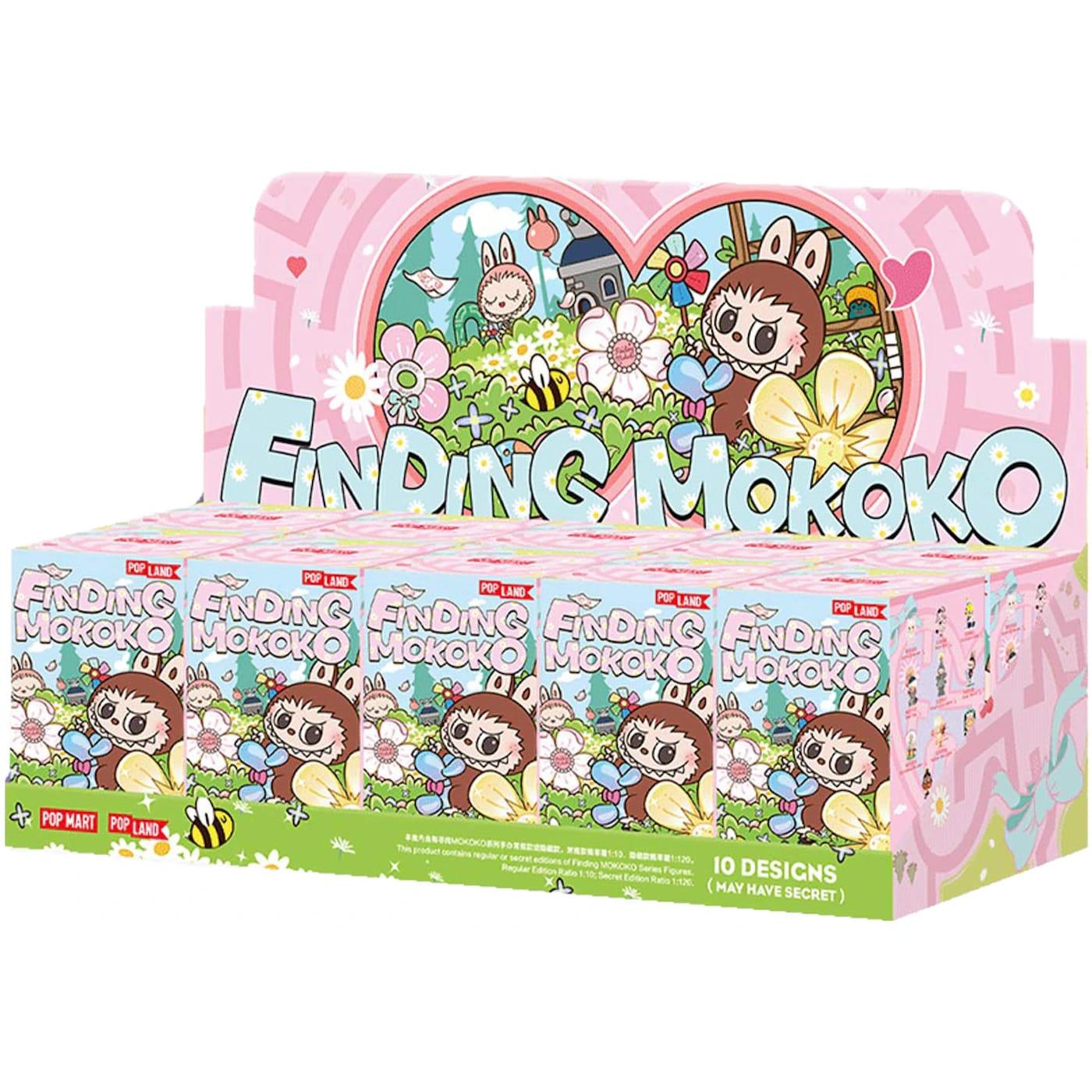Pop Mart Finding Mokoko Series Figures Sealed Case (10 Blind Box)