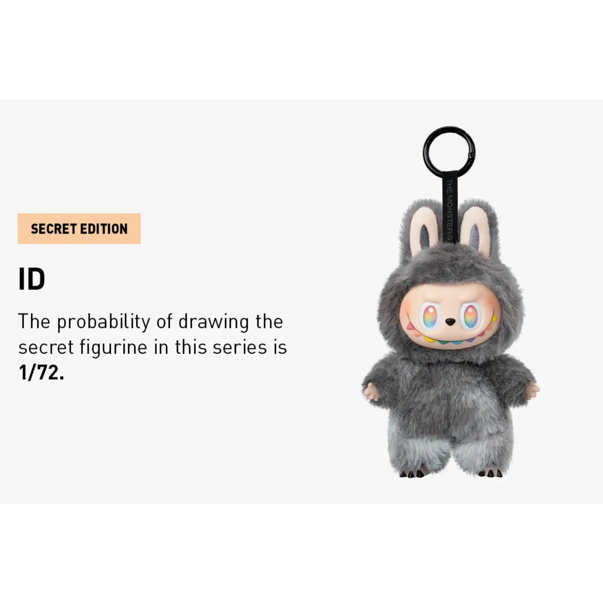 Pop Mart Labubu The Monsters Big into Energy Series ID (Secret Version) Vinyl Plush Pendant - Im Your Wardrobe