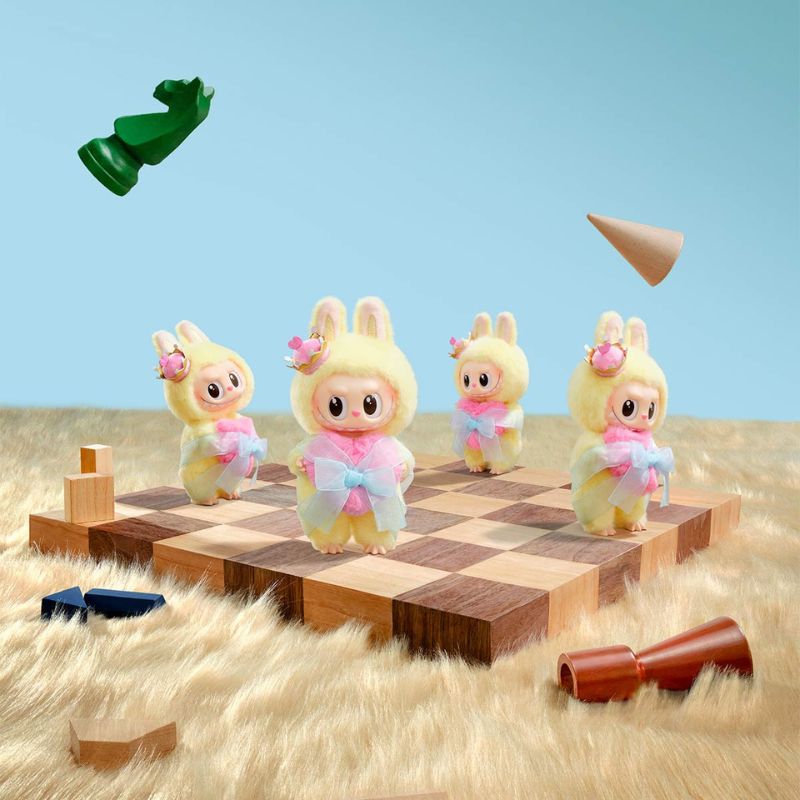 Pop Mart Labubu The Monsters Let&#39;s Checkmate Series Vinyl Plush Hanging Card - Im Your Wardrobe