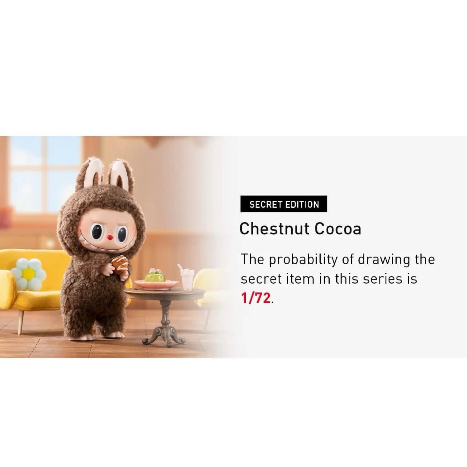 ぬいぐるみ・マスコット LABUBU Exciting Macaron Chestnut Cocoa Labubu The Monsters Exciting Macaron Vinyl Face Series