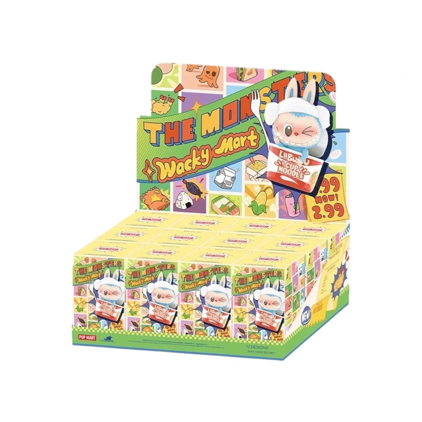 Pop Mart Labubu The Monsters Wacky Mart Series Figure Sealed Case (12 Blind Box)