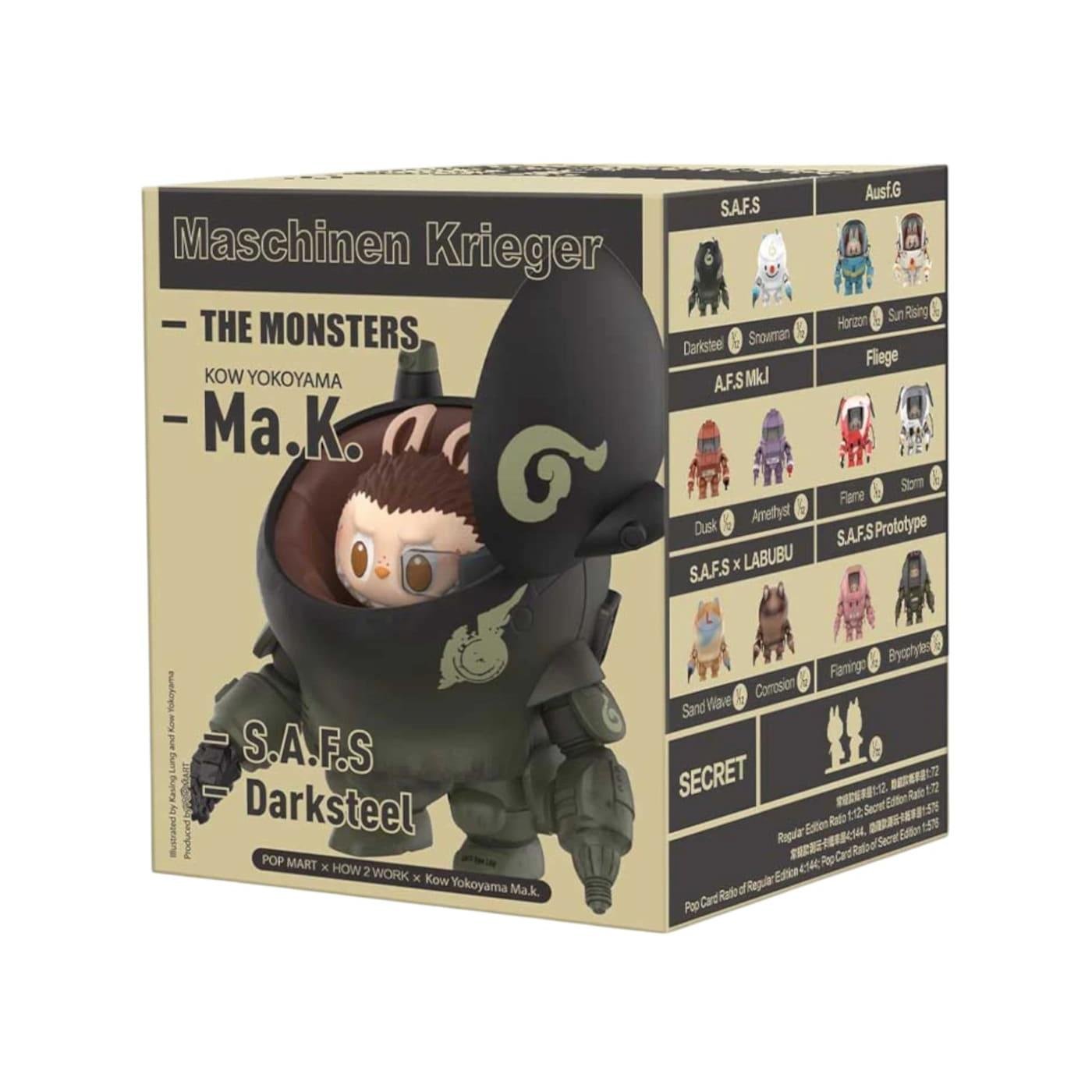 Pop Mart Labubu The Monsters x Kow Yokoyama MA.K.Series Figure Single Blind Box - Im Your Wardrobe