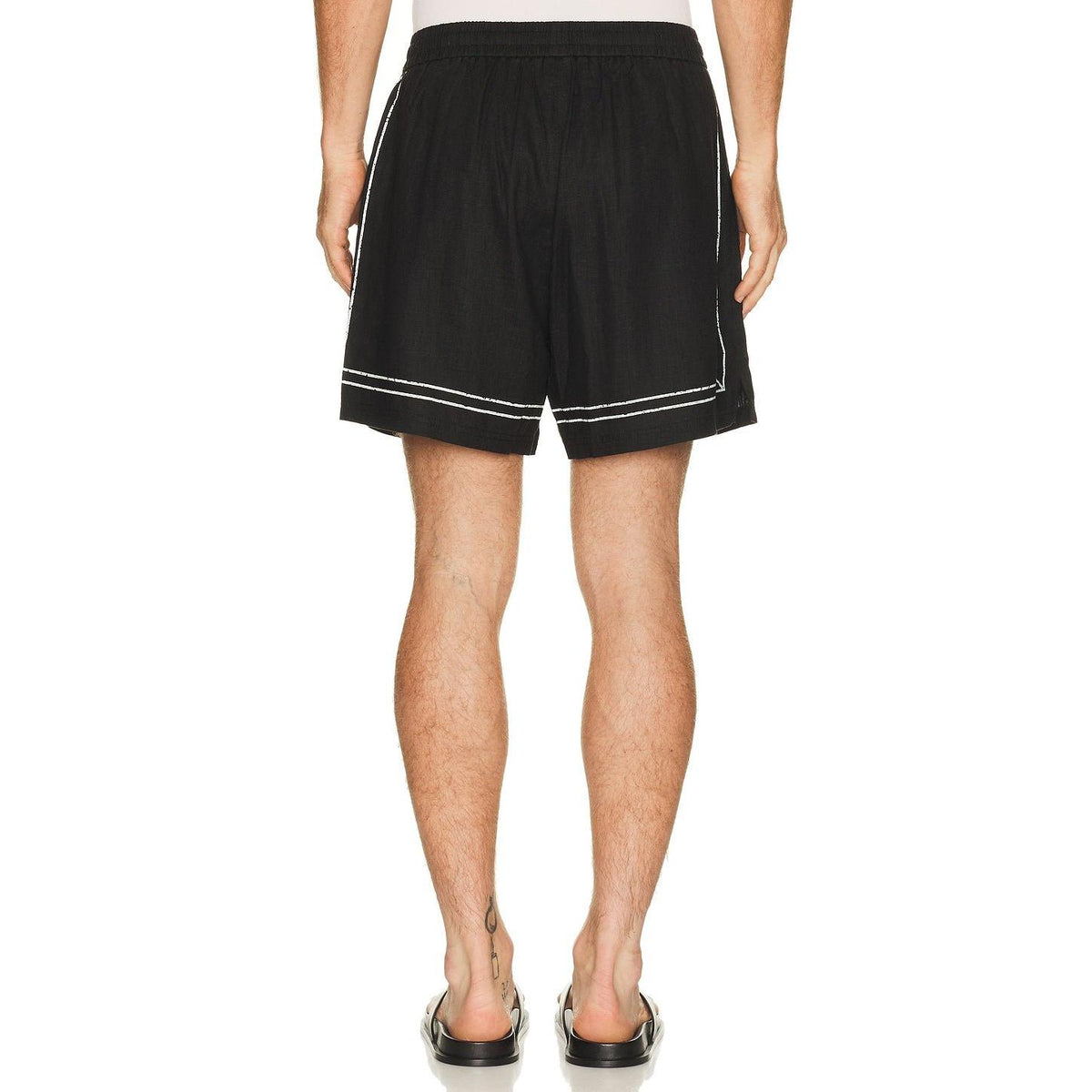 Represent Border Short Jet Black - Im Your Wardrobe