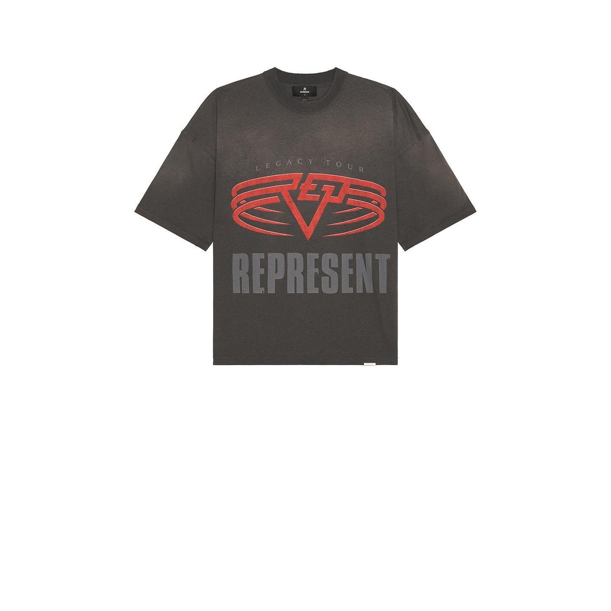 Represent Living Legacy Tee Sun Fade Grey - Im Your Wardrobe
