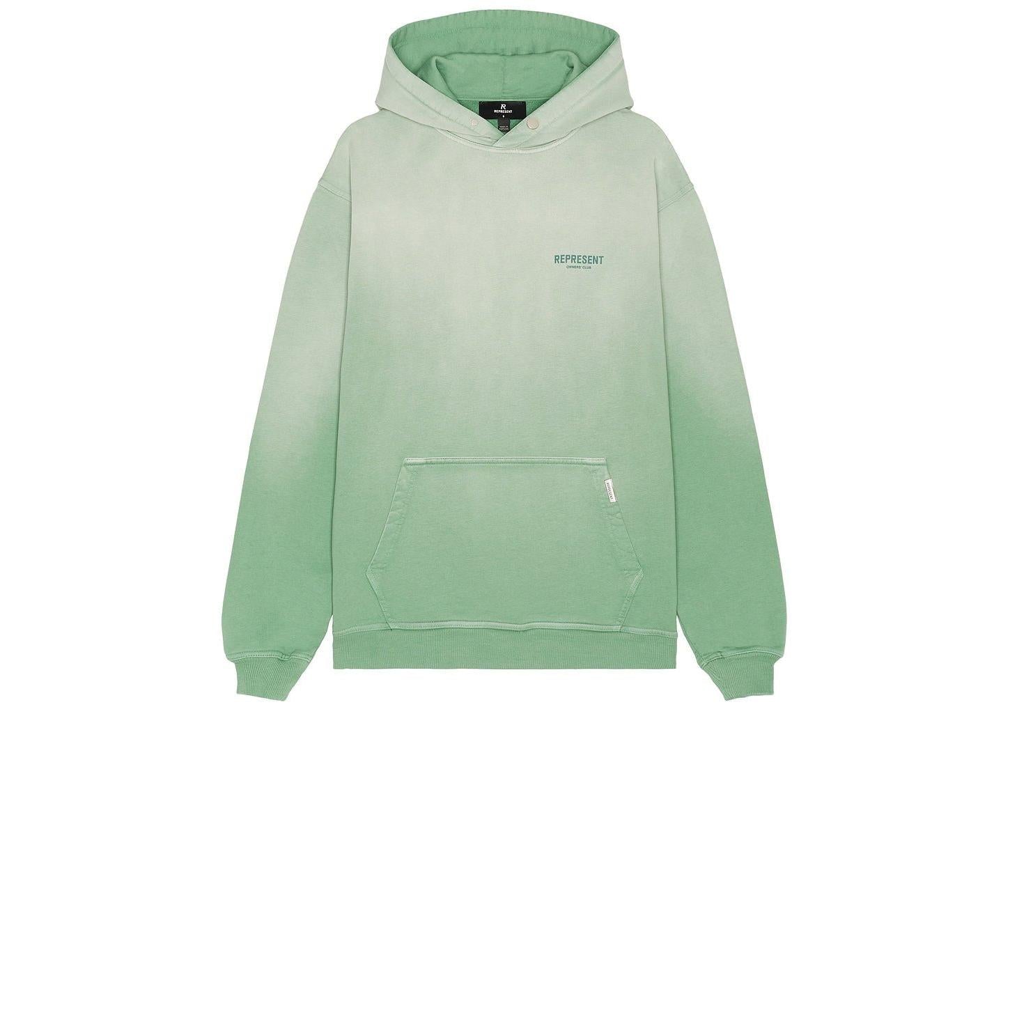 Represent Owners Club Hoodie Washed Aloe - Im Your Wardrobe