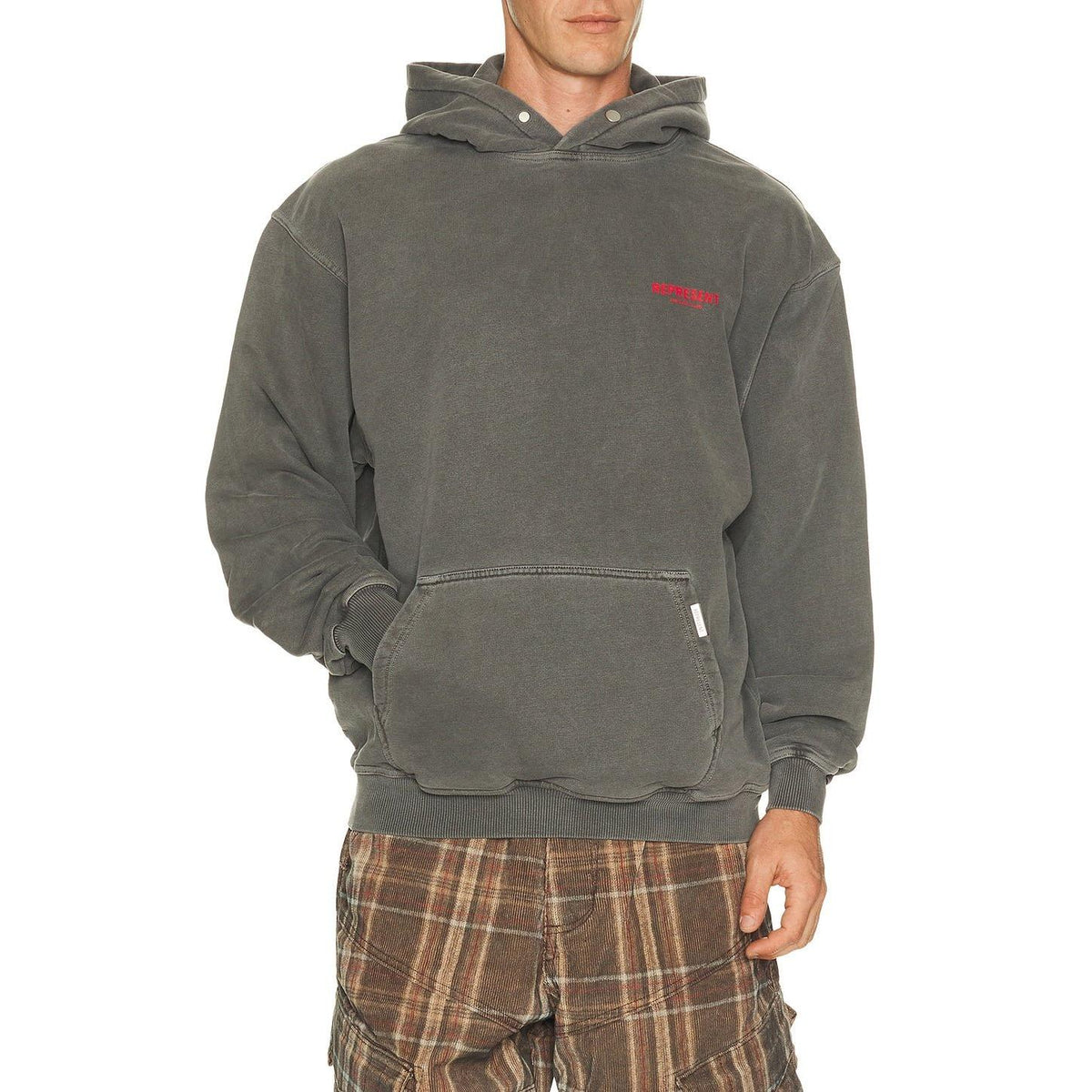 Represent Owners Club Hoodie Washed Black - Im Your Wardrobe